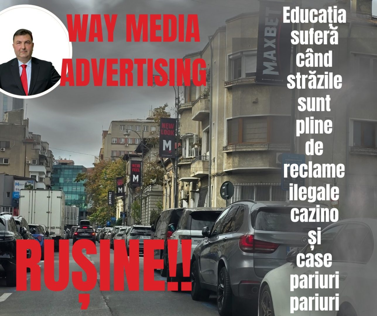 Way Advertise Production SRL: Controversele publicității fără avize în București
